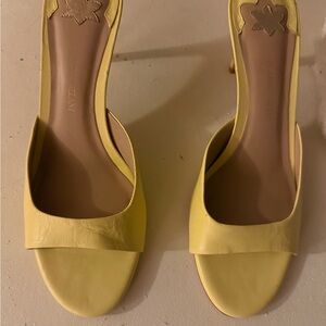ANTONIO MELANI Lemon Yellow Heels